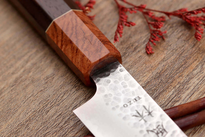 Couteau universel 15cm japonais artisanal Yuzo Akira Tsuchime VG10