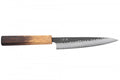 Couteau universel 15cm japonais artisanal Yuzo Black AS chêne brûlé