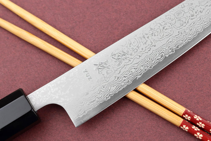 Couteau universel 15cm japonais artisanal Yuzo Damas VG10