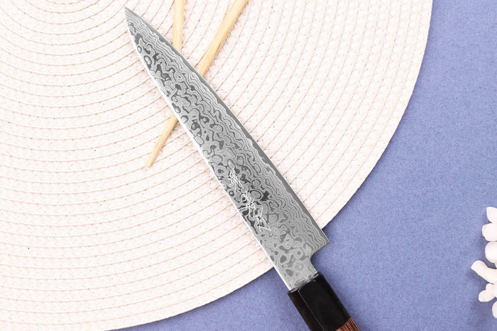Couteau universel 15cm japonais Sakai Takayuki Ginga damas