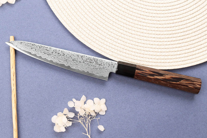 Couteau universel 15cm japonais Sakai Takayuki Ginga damas