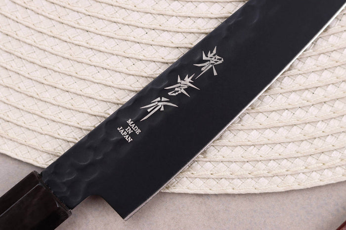 Couteau universel 15cm japonais Sakai Takayuki Kurokage VG10 manche en wengé
