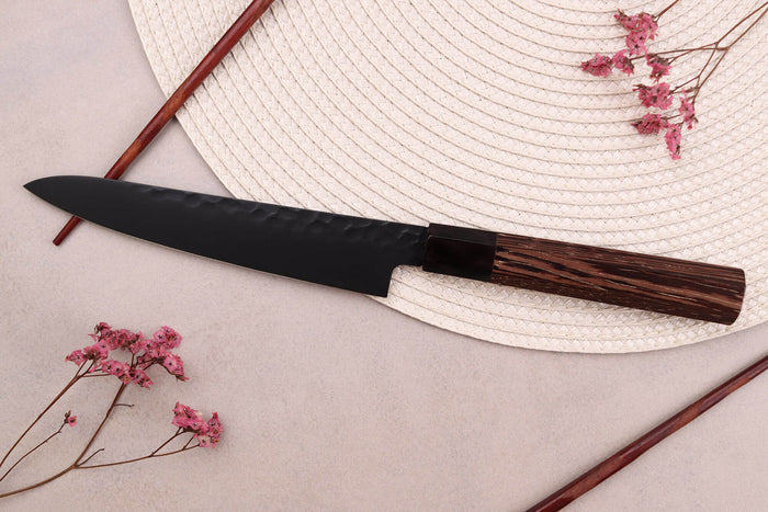 Couteau universel 15cm japonais Sakai Takayuki Kurokage VG10 manche en wengé