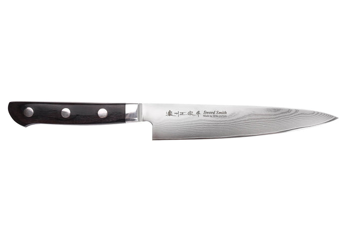 Couteau universel 15cm japonais Satake Cutlery damas 69 couches