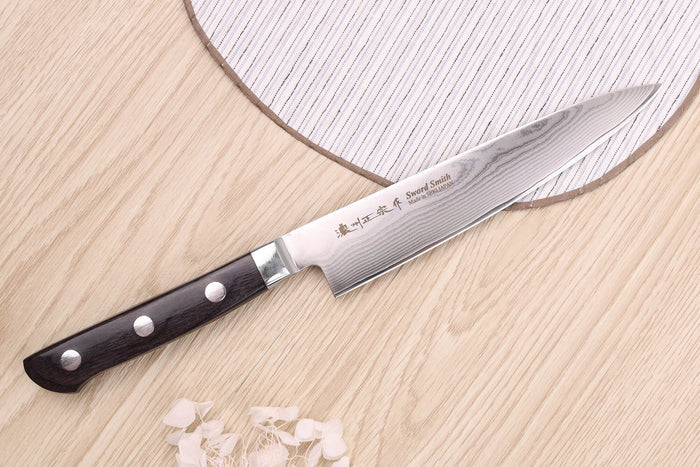 Couteau universel 15cm japonais Satake Cutlery damas 69 couches
