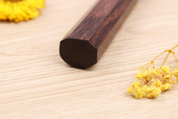 Couteau universel 16,5cm japonais artisanal Sukenari SG2 San Maï manche en bois de rose