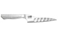 Couteau universel alvéolé dos courbé japonais Glestain Home Series 14cm