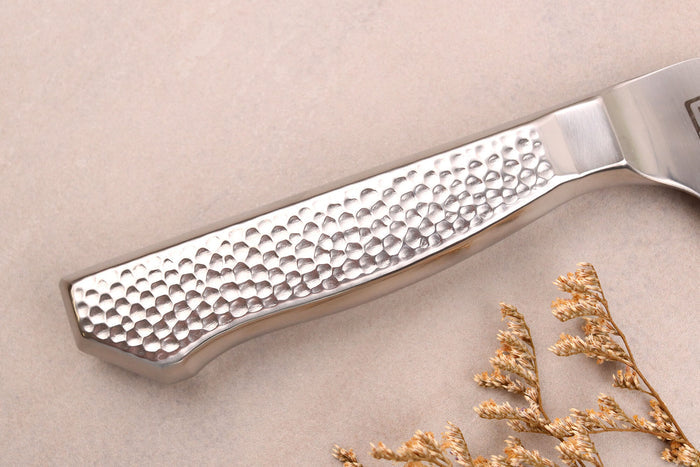 Couteau universel alvéolé dos courbé japonais Glestain Home Series 14cm