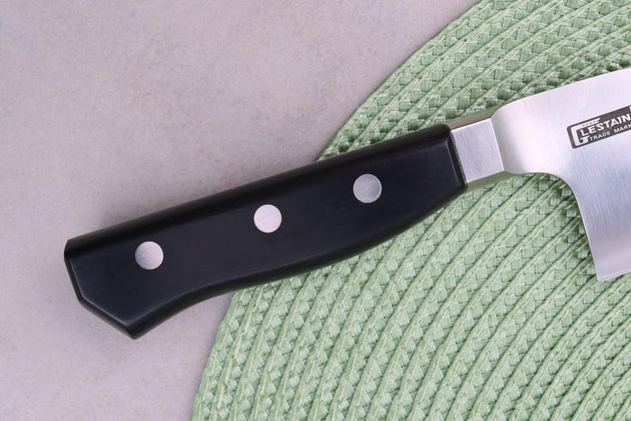 Couteau universel alvéolé dos courbé japonais Glestain K Series 21cm