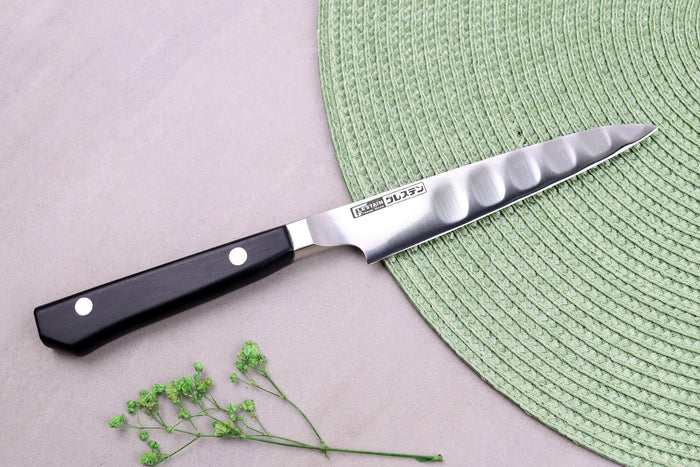 Couteau universel alvéolé japonais Glestain K Series 12cm