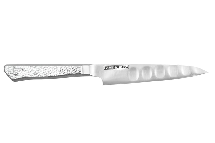 Couteau universel alvéolé japonais Glestain M Series 12cm