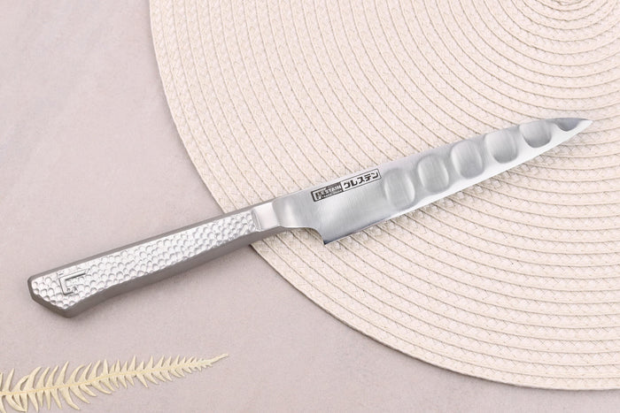 Couteau universel alvéolé japonais Glestain M Series 12cm