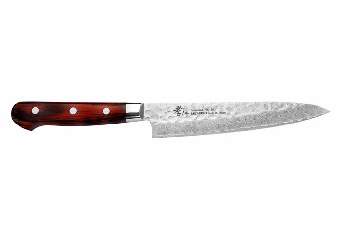 Couteau universel japonais 15cm Sakai Takayuki Damascus Western 33 couches