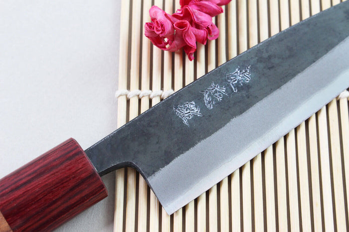 Couteau universel japonais artisanal Wusaki Yuzo BS2 13cm