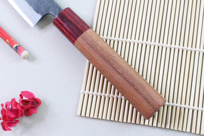 Couteau universel japonais artisanal Wusaki Yuzo BS2 13cm