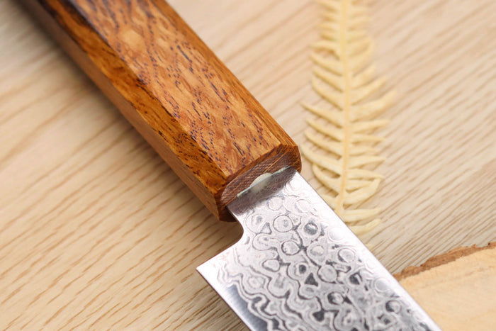Couteau universel japonais artisanal Yoshihiro ZAD lame damassée 15cm