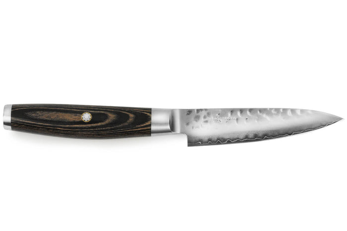 Couteau universel japonais Yaxell Ketu lame 10cm manche en Pakkawood