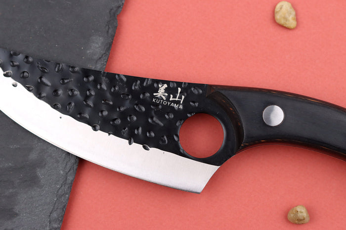 Couteau viking 15cm Kutoyama manche ébène