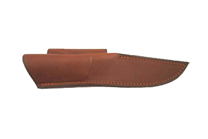 Couteau Wildsteer Baby Wild BWI0102 lame 9cm manche cuir marron + étui en cuir assorti