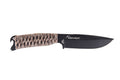 Couteau Wildsteer Skarabe SKA3111 lame noire 11cm manche paracorde Désert + étui en POM