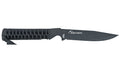 Couteau Wildsteer Wild Tech4 XL WT4XL3113 lame noire 11,5cm manche paracorde noire + étui en POM