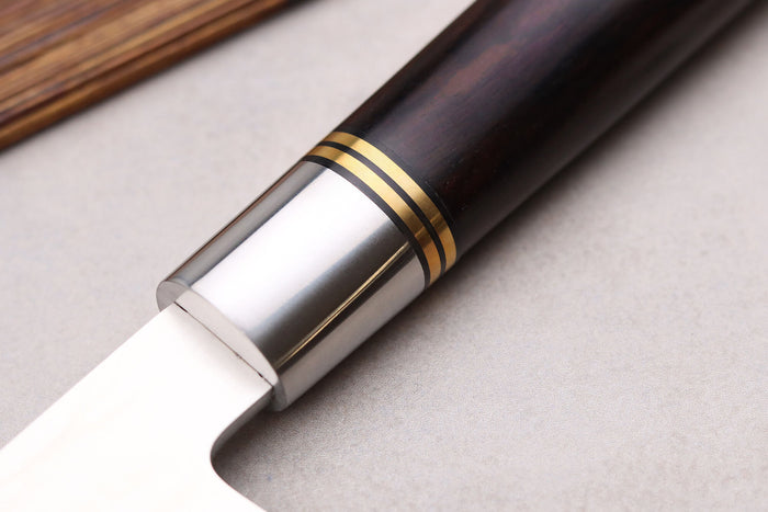 Couteau yanagiba 30cm Sayuto Ebène 7Cr manche en ébène