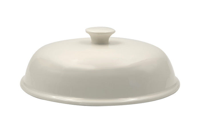 Couvercle à pain pour cocotte Cookut 24cm en céramique blanche