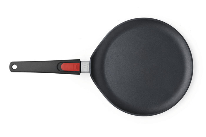 Crêpière Woll Diamond Lite en fonte d'aluminium manche amovible polymère 26cm
