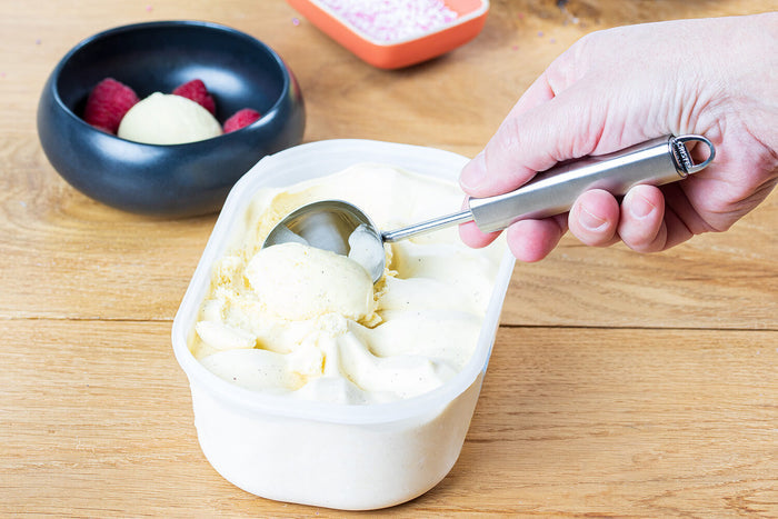 Cuillère à glace Cristel POC en acier inoxydable