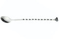 Cuillère à mélanger BarCraft manche torsadé et disque en acier inoxydable 28cm