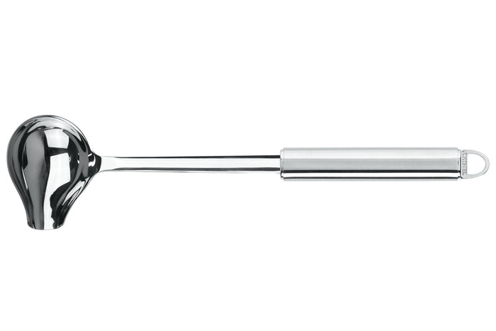 Cuillère à sauce Cristel POC en acier inoxydable avec bec verseur
