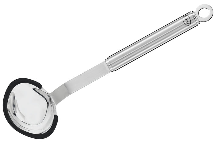 Cuillère à sauce Rosle en acier inoxydable et silicone