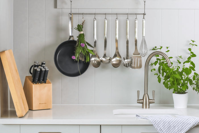 Cuillère ajourée Kitchen Aid en acier inoxydable