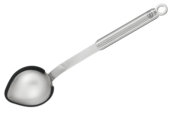 Cuillère de service Rosle en acier inoxydable et silicone