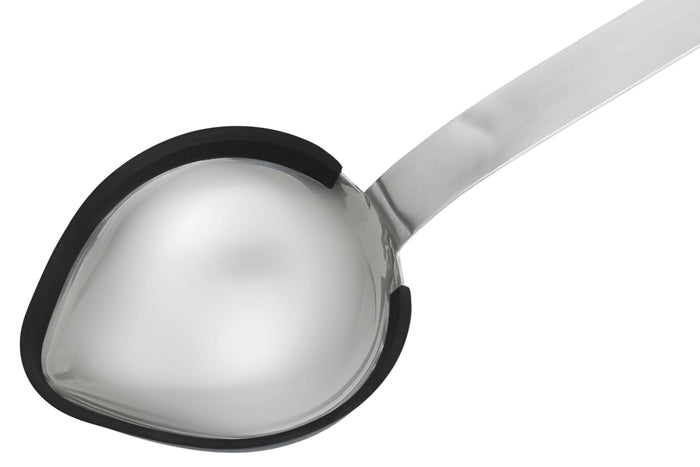 Cuillère de service Rosle en acier inoxydable et silicone