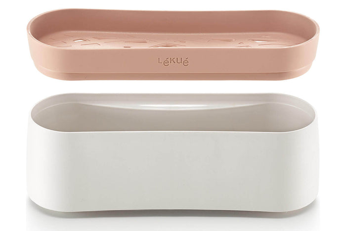 Cuiseur à pâtes rapide Lékué Quick Pasta en silicone platinum
