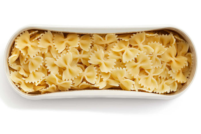 Cuiseur à pâtes rapide Lékué Quick Pasta en silicone platinum