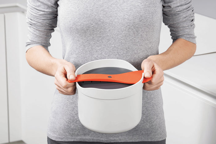 Cuiseur à riz Joseph Joseph M-Cuisine pour micro-ondes blanc