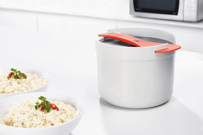 Cuiseur à riz Joseph Joseph M-Cuisine pour micro-ondes blanc