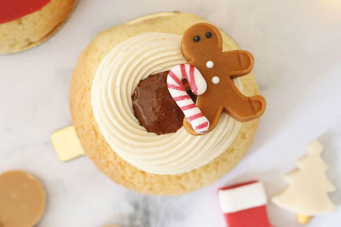 Décors Scrapccoking Sweet Xmas en pâte d'amande