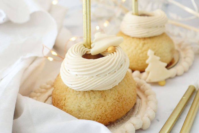 Décors Scrapccoking Sweet Xmas en pâte d'amande