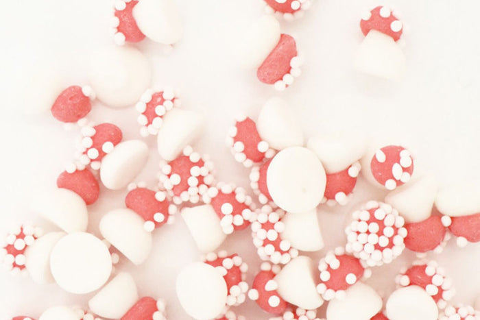 Décors sucrés Scrapcooking Mini champignons 20g