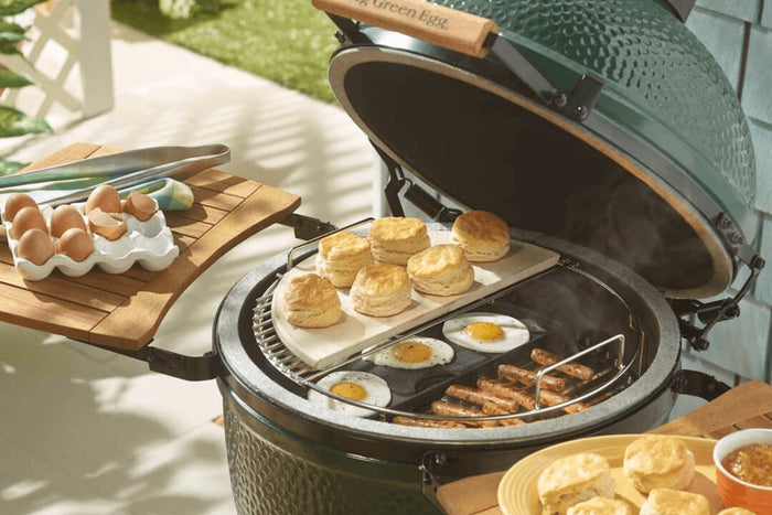 Demi-pierre convEGGtor en céramique pour Big Green Egg XLarge
