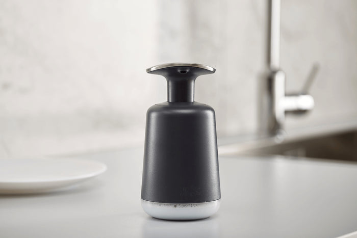 Distributeur de savon Joseph Joseph Presto gris