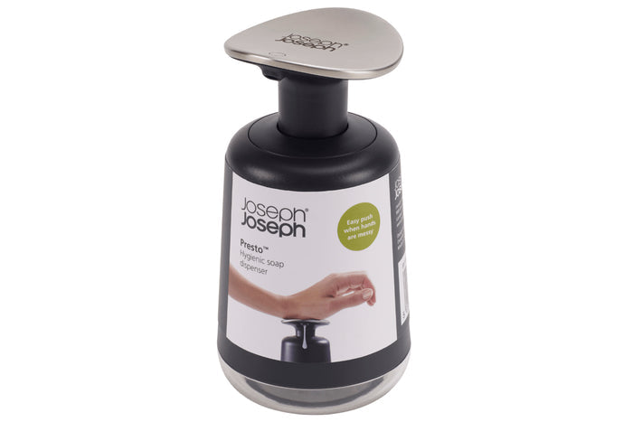 Distributeur de savon Joseph Joseph Presto gris