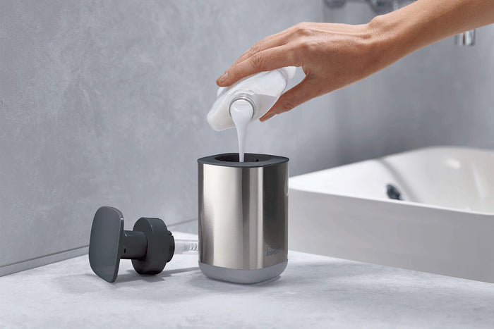 Distributeur de savon Presto Steel en acier inoxydable