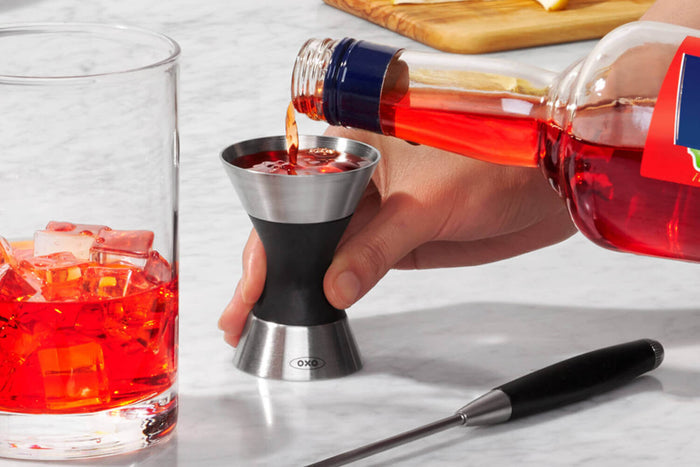 Doseur à cocktail Oxo 3cl / 5cl en acier inoxydable