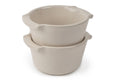 Duo ramequins Peugeot Appolia en céramique écru diamètre 11cm