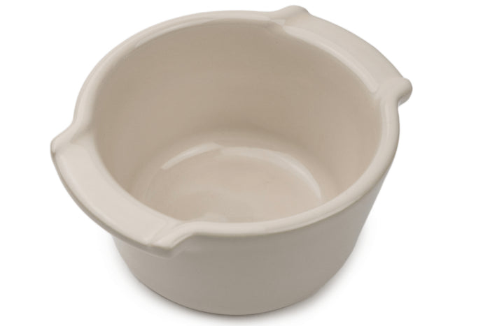 Duo ramequins Peugeot Appolia en céramique écru diamètre 11cm