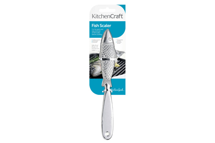 Ecailleur à poisson KitchenCraft en acier inoxydable 21cm